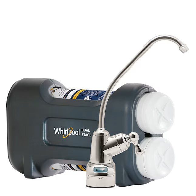 Whirlpool Ultraease Dual-Stage Under Sink Water Filtration System