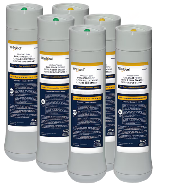 Whirlpool WHEEDF Under Sink Replacement Filters