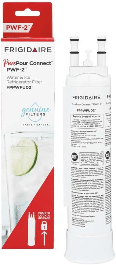 Frigidaire PurePour Connect Pwf-2 Water and Ice Refrigerator Filter