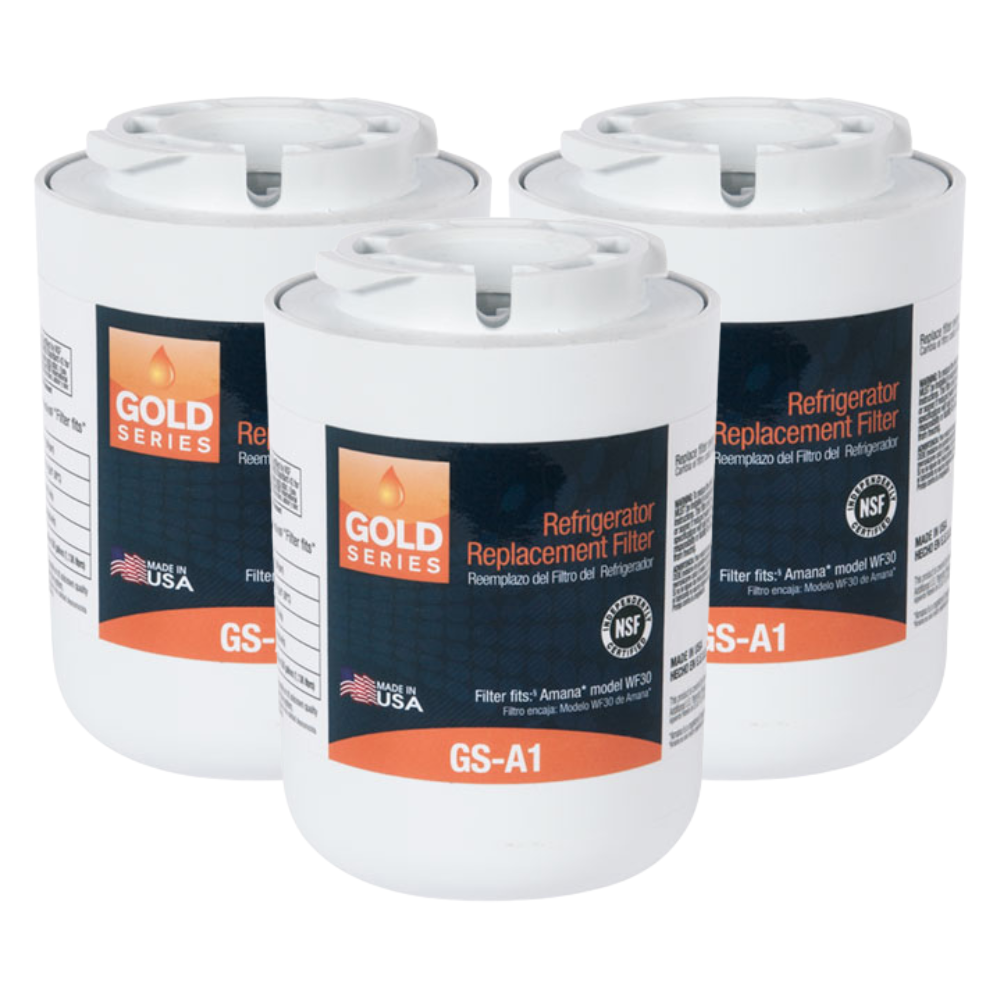 Gold Series GS-A1 Refrigerator Replacement Filter Fits Amana WF-30