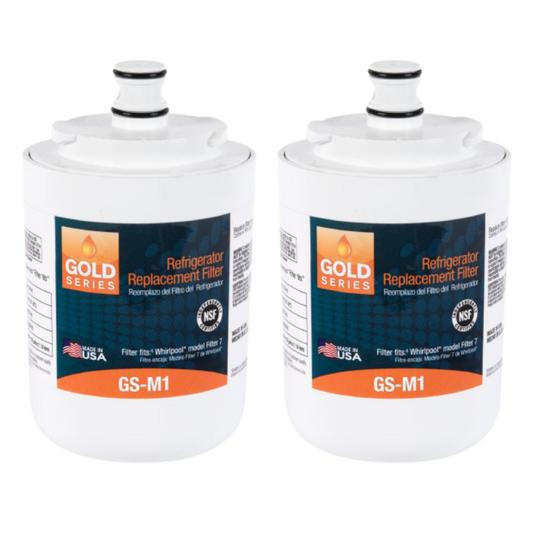 Gold Series GS-M1 Refrigerator Replacement Filter Fits Whirlpool Filter 7