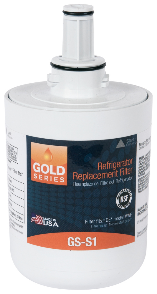 Gold Series GS-S1 Refrigerator Water Filter Replacement Cartridge