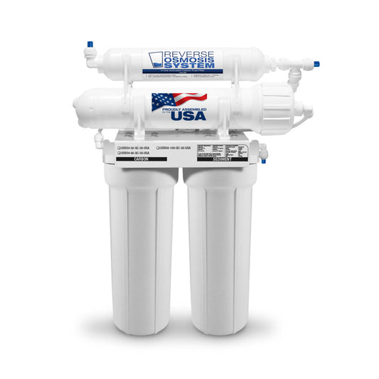 H2O USRO4-100-JG-NF, 4 Stage Reverse Osmosis System (No Faucet)