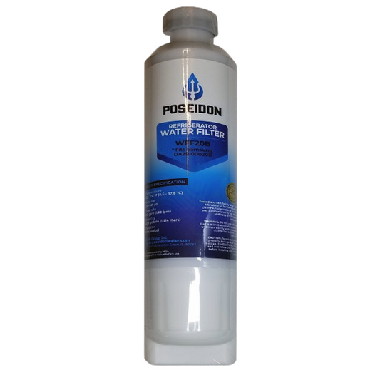 Poseidon WFF20B Refrigerator Water Filter Replacement Cartridge